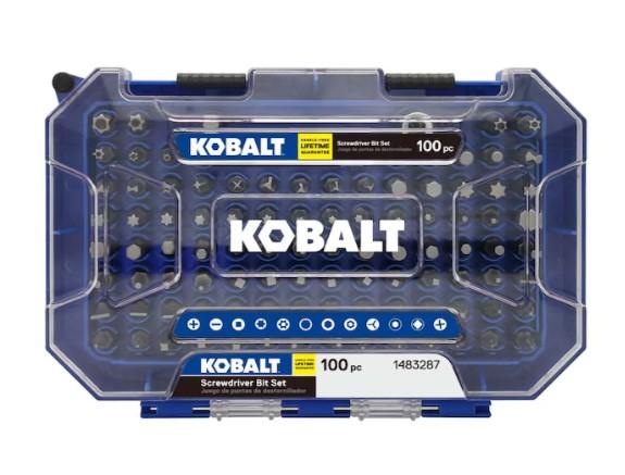 Kobalt 1in 101464 Screwdriver Bit Set for $12.98