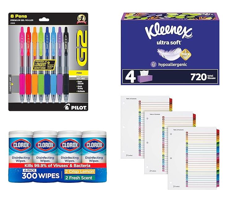 Amazon Back To School Supplies $10 Off $50