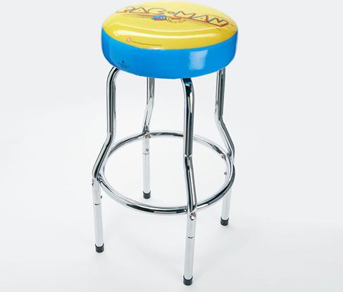 Arcade1up Adjustable Pac-Man Retro Stool for $29.99