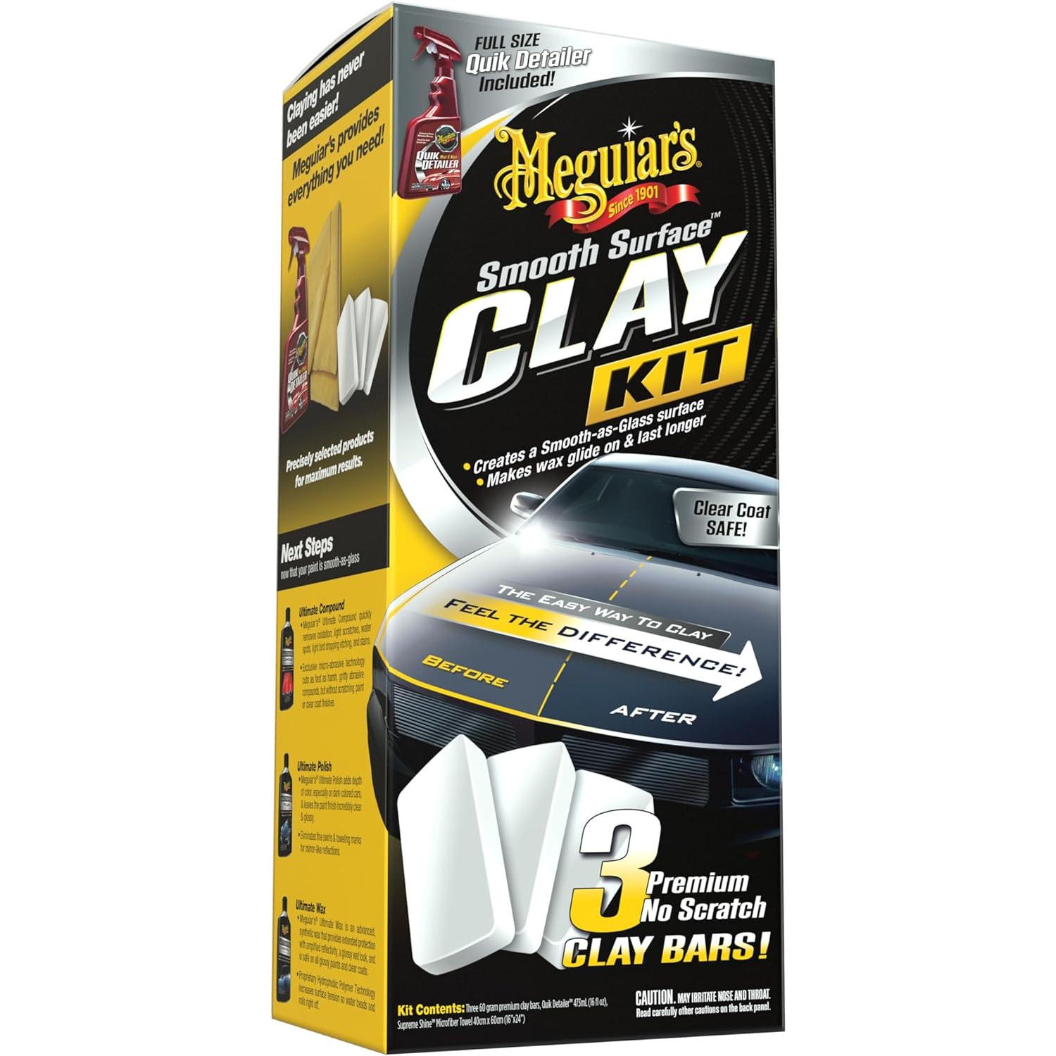 Meguiars G191700 Smooth Surface Clay Kit for $17.42