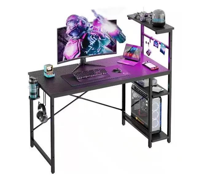 Bestier 44in Computer Desk with RGB LED Lights for $50.37 Shipped