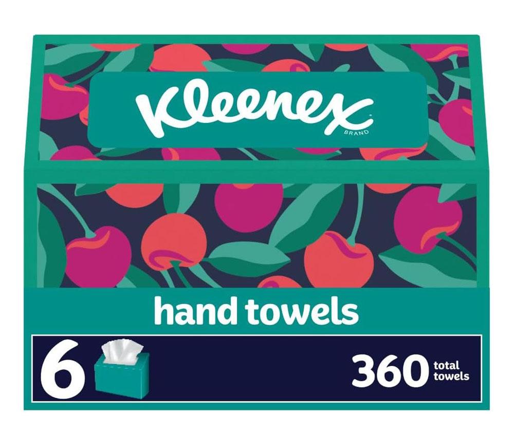 Kleenex Disposable Paper Hand Towels 6 Pack for $10.45