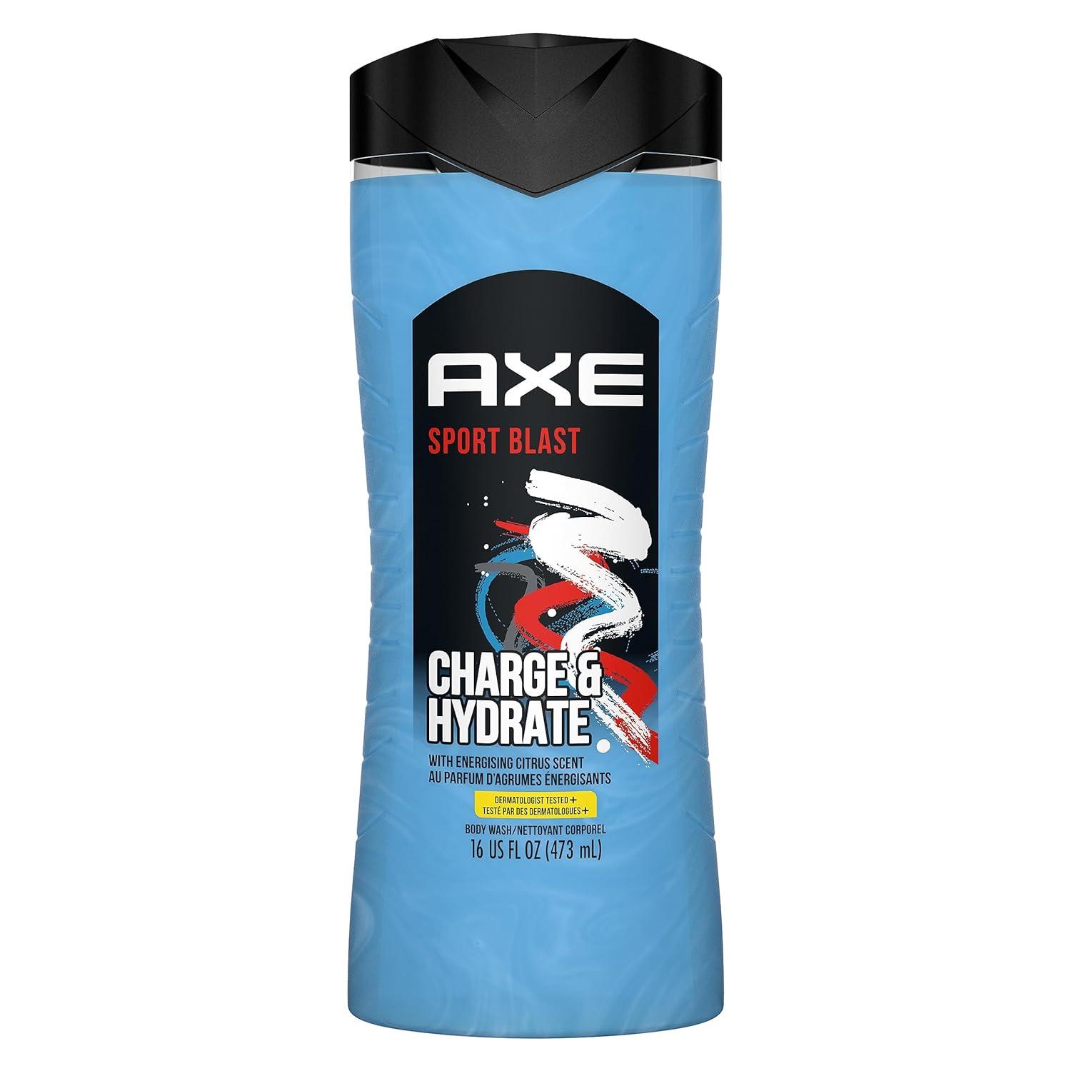 AXE Body Wash Charge and Hydrate Sports Blast $1.74