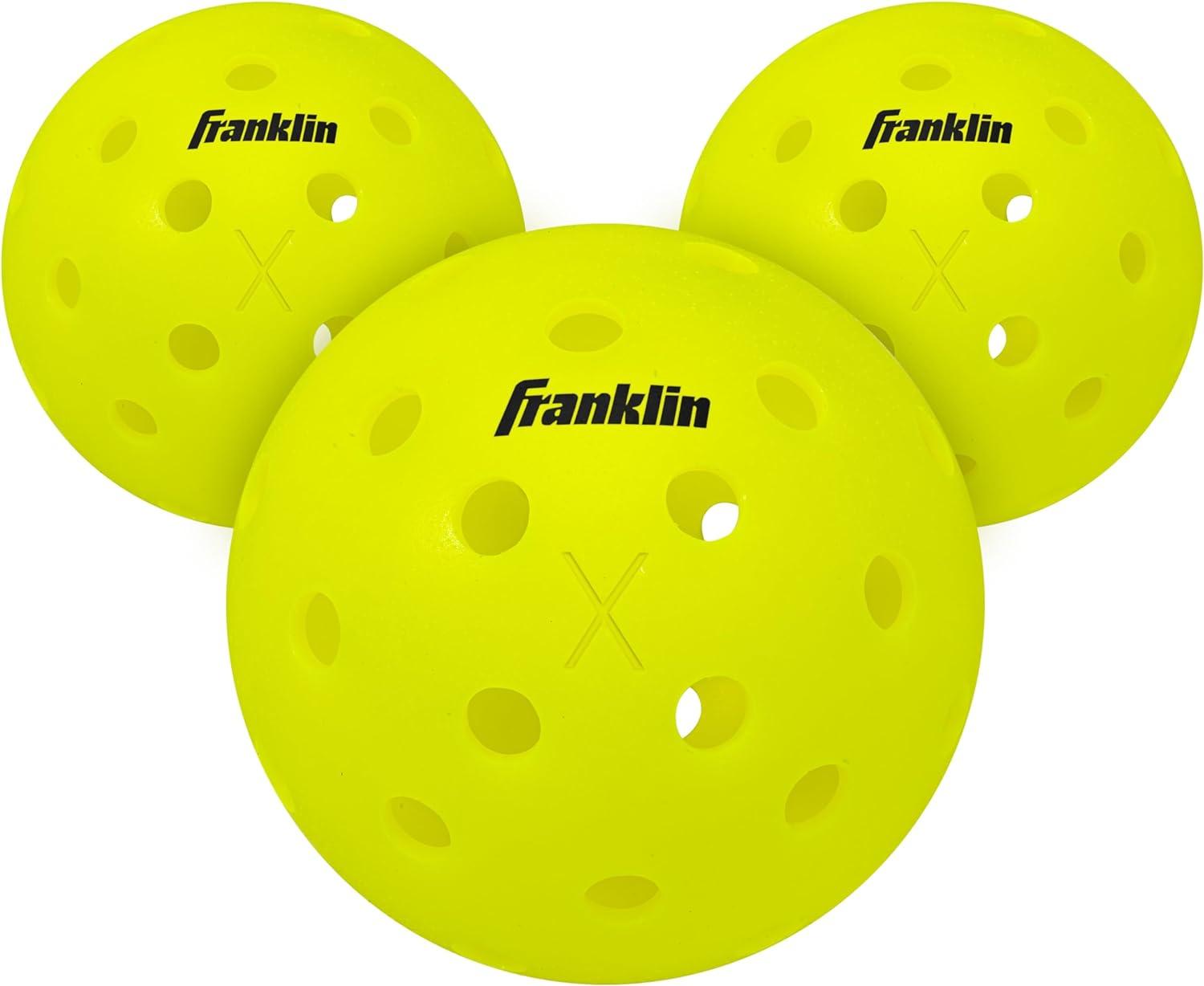 Franklin Sports Outdoor Pickleballs 3 Pack for $3.75