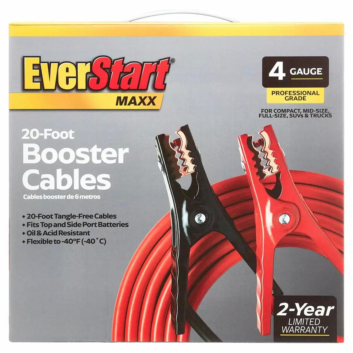 EverStart Maxx Automotive Jumper Cables for $10.26