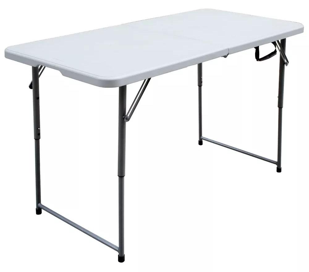 Peakform 4ft Adjustable Height Folding Table for $23.99