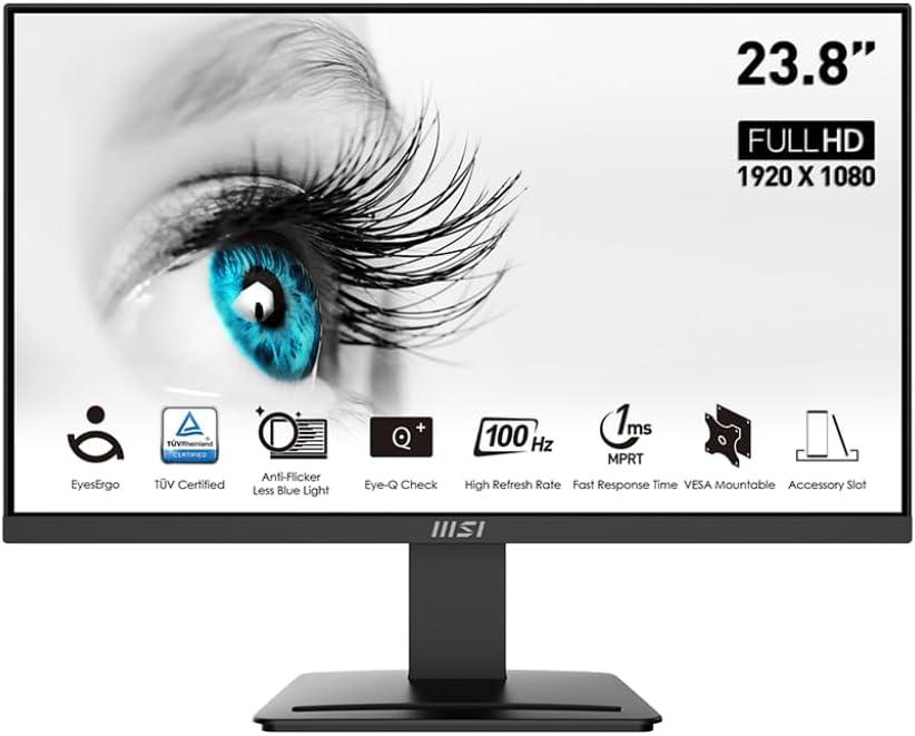 MSI PRO MP2412 24in FreeSync Monitor for $64.99 Shipped