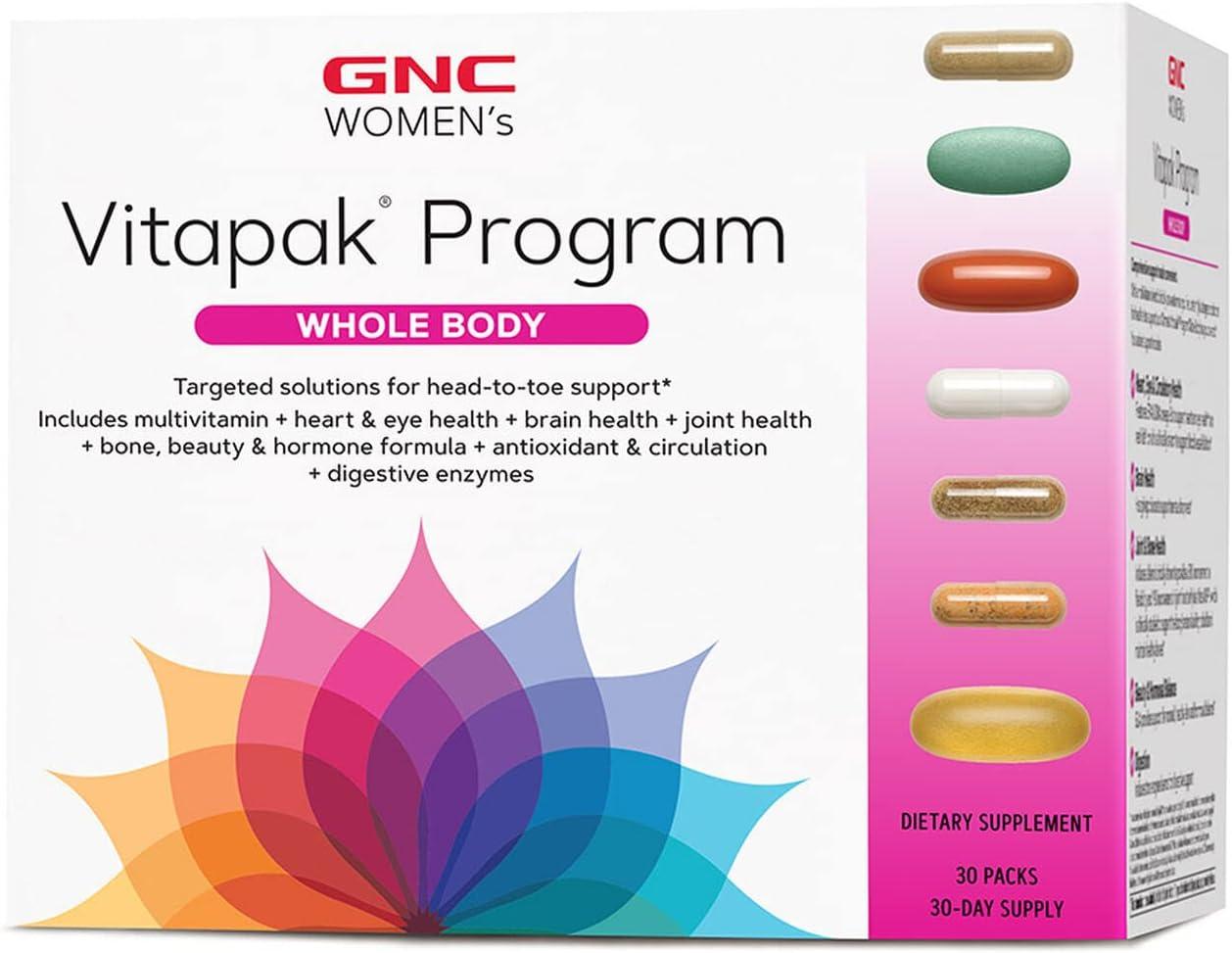 GNC Womens Whole Body Vitapak Multivitamin for $33.44