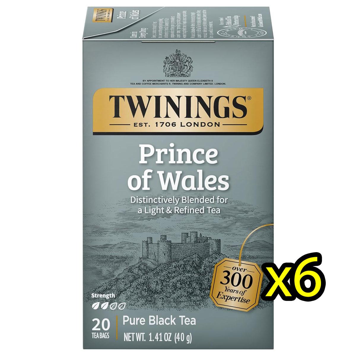 Twinings Prince of Wales Wrapped Black Tea Bags $8.81