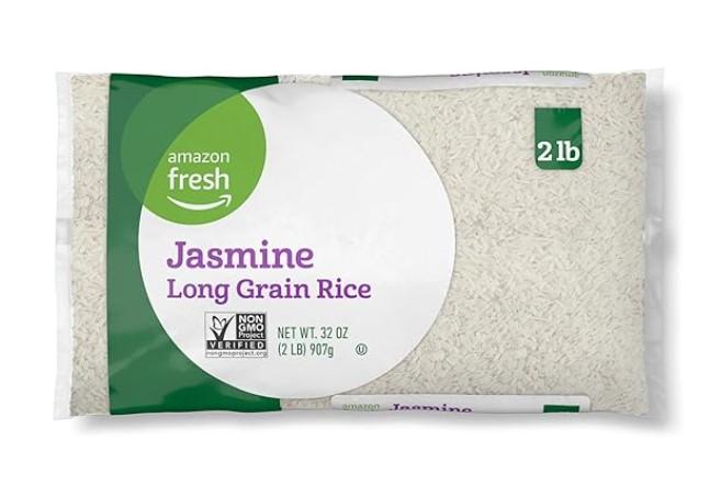 Amazon Fresh 2lbs Jasmine Long Grain Rice for $2.58