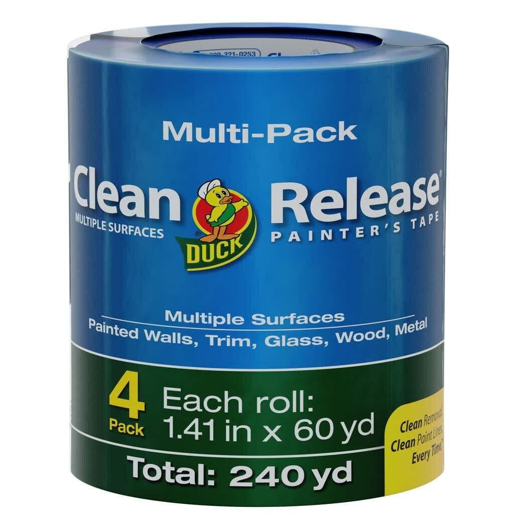 Duck Clean Release Blue Painters Tape 4 Pack $9.25