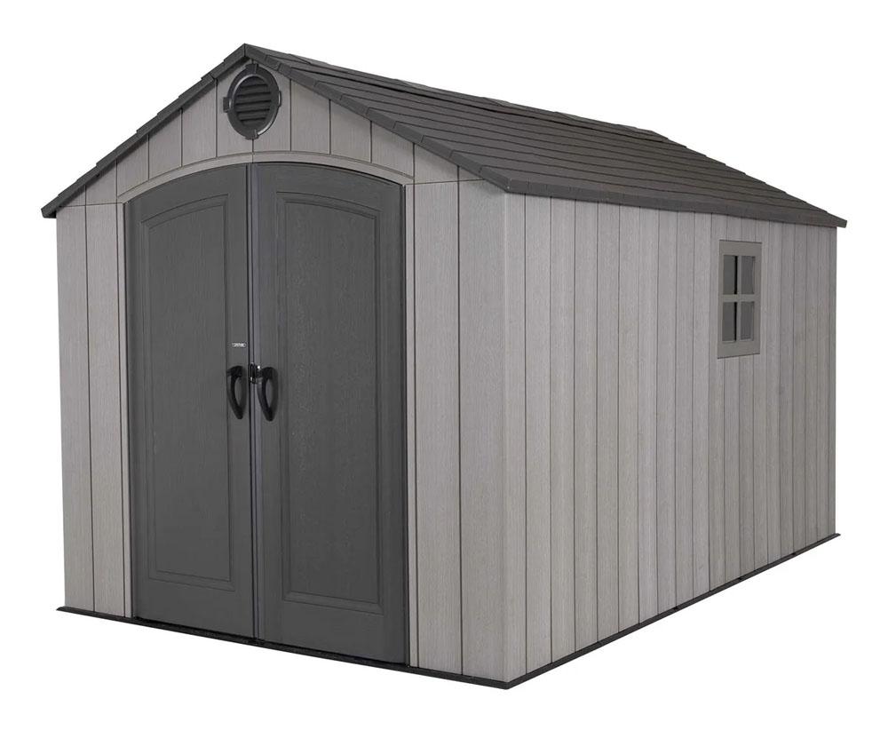 Lifetime Resin Outdoor Storage Shed for $1199.99 Shipped