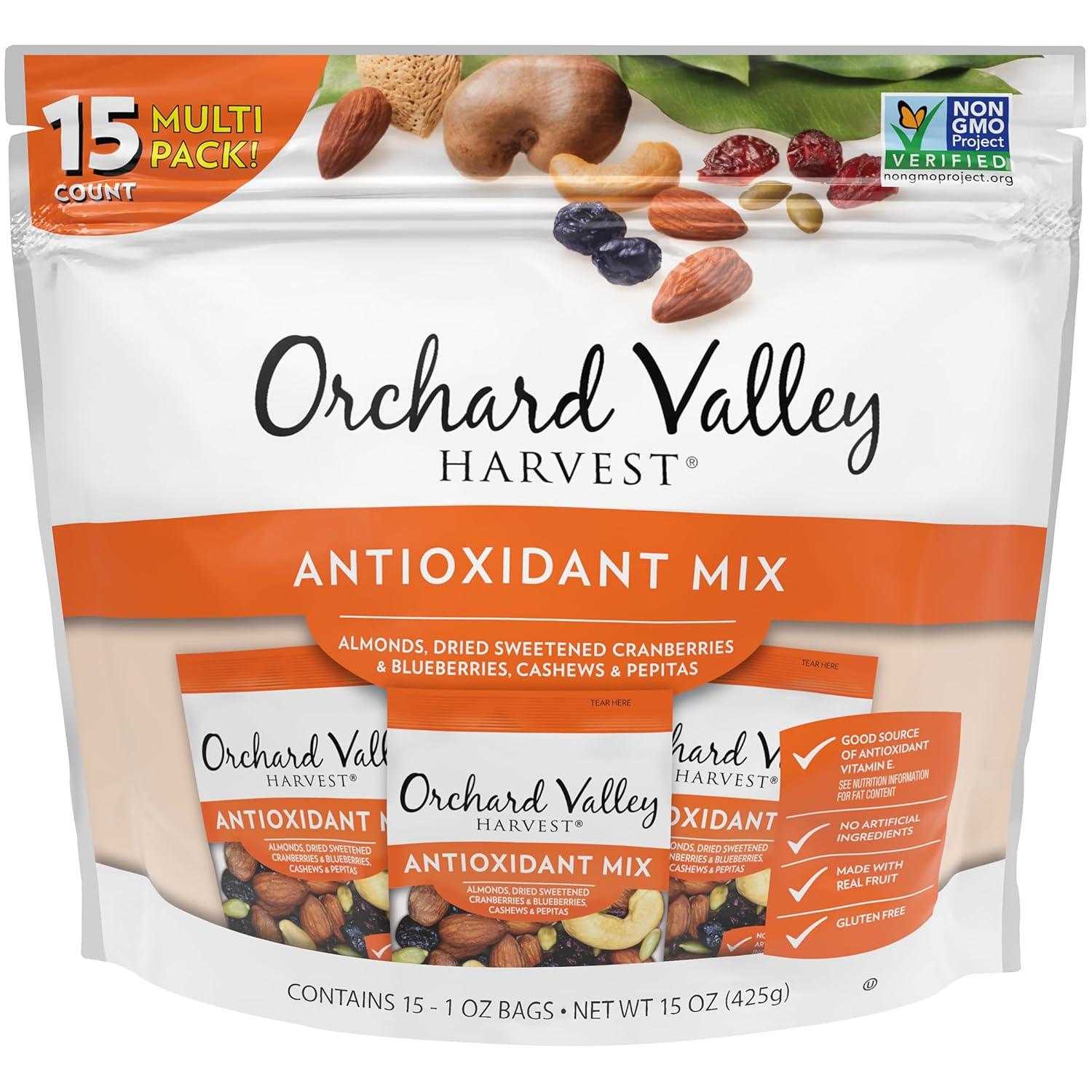 Orchard Valley Harvest Antioxidant Mix 15 Pack for $8