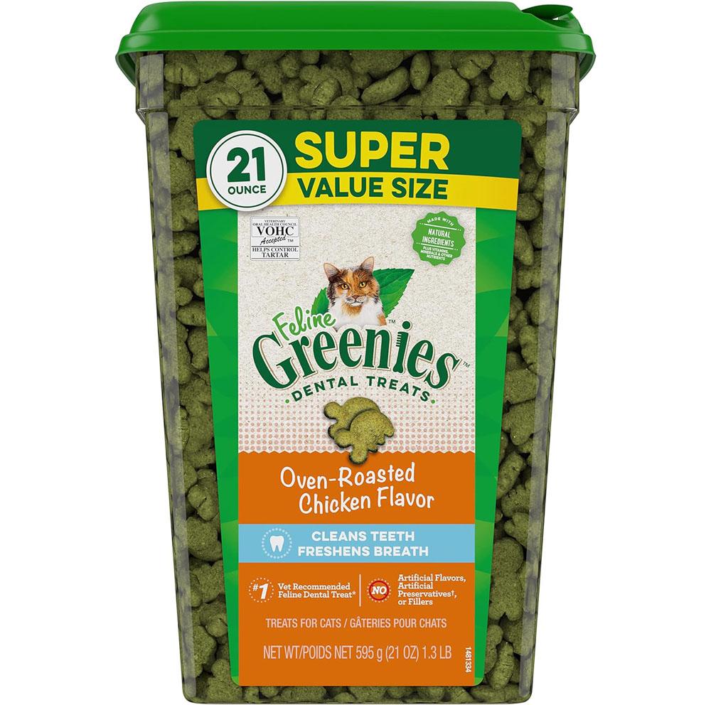 Greenies Feline Adult Natural Dental Care Cat Treats $11