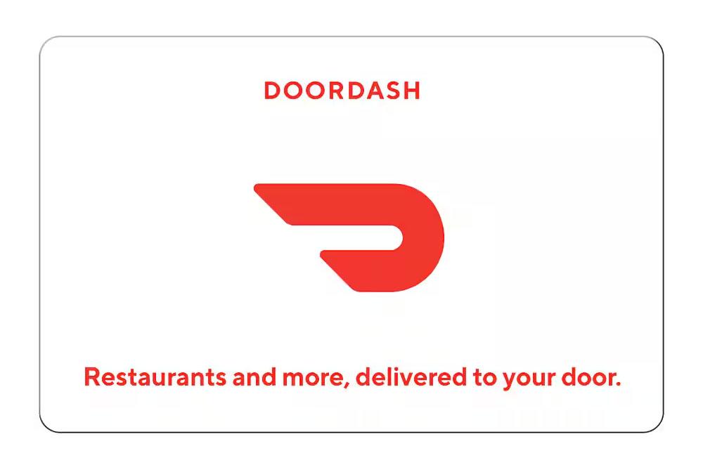 DoorDash Food Delivery Discounted Gift Card for 15% Off