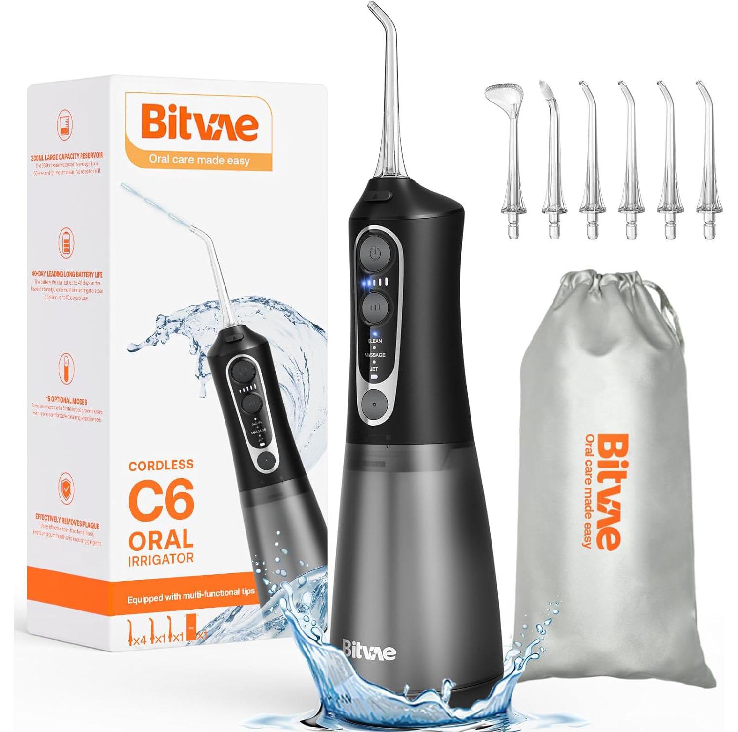 Bitvae C6 Water Flossers for Teeth for $14.99