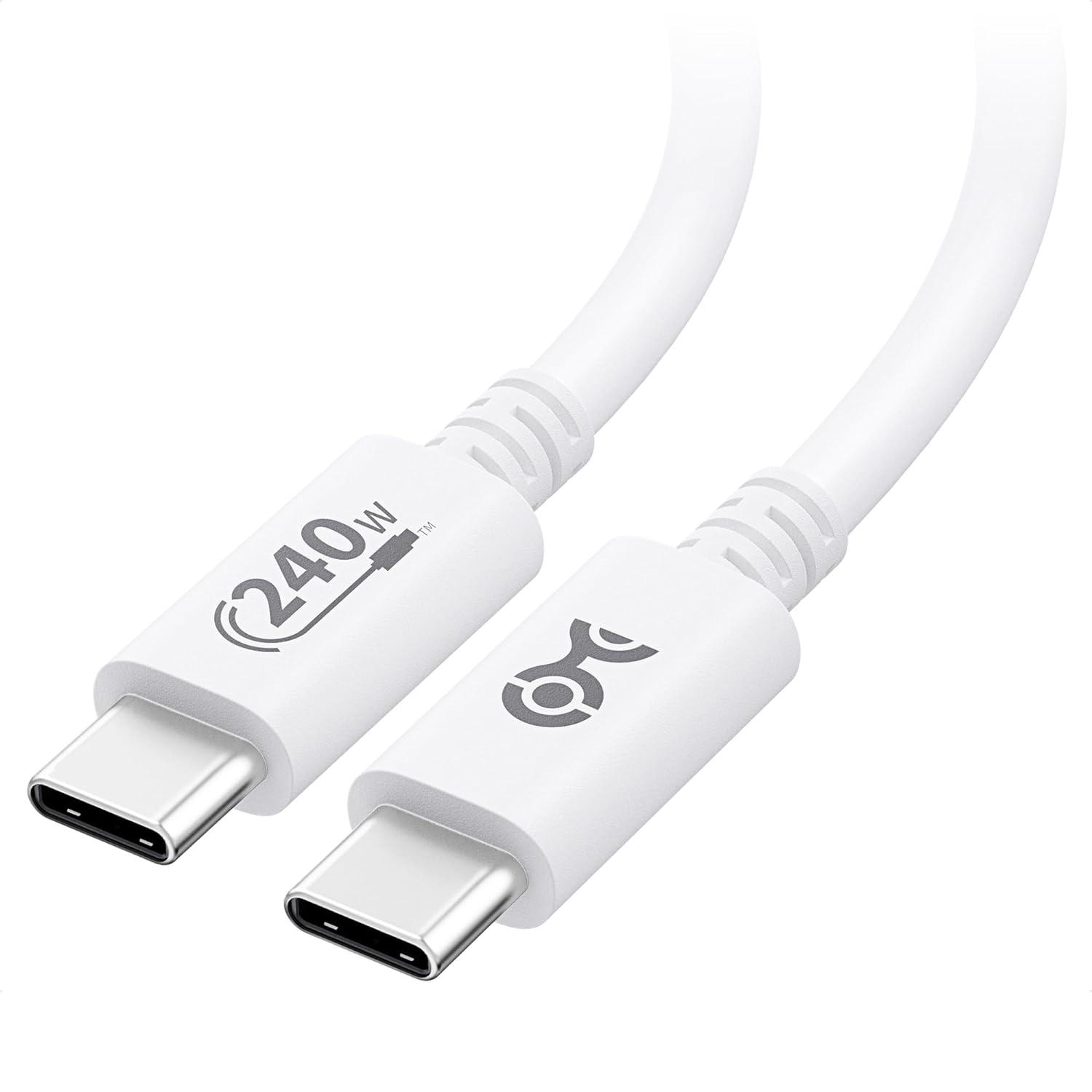 Cable Matters 240W USB C 6ft Cable for $6.99