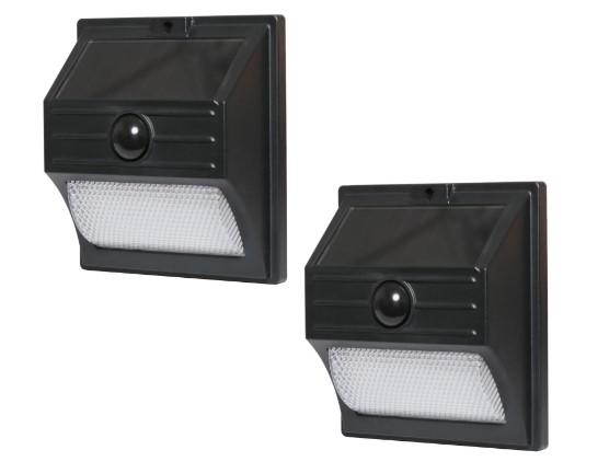 Mainstays Solar Powered Wall Outdoor LED 2 Pack $6.59