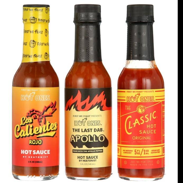 Hot Ones Hot Sauce Trio for $13.97