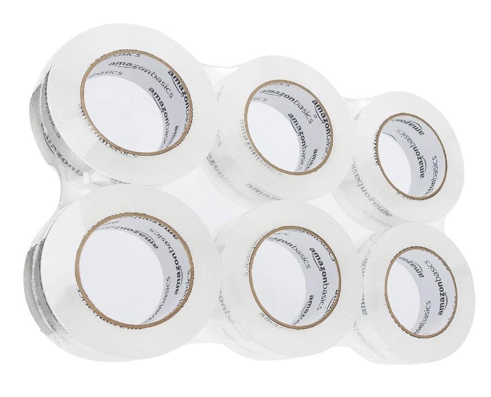 Amazon Basics Packing Tape 6 Pack for $12.97