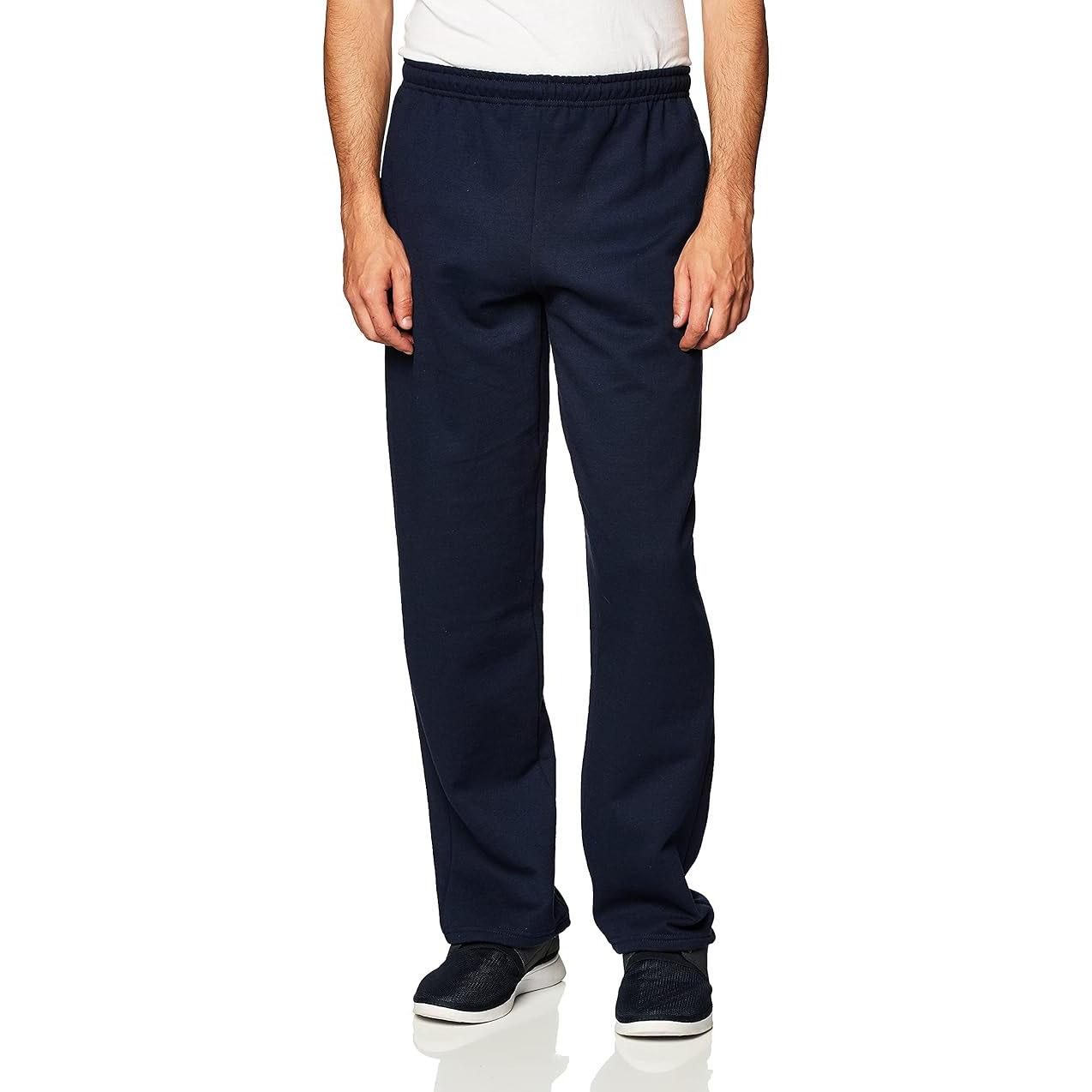 Gildan Adult Fleece Open Bottom Sweatpants for $5.53