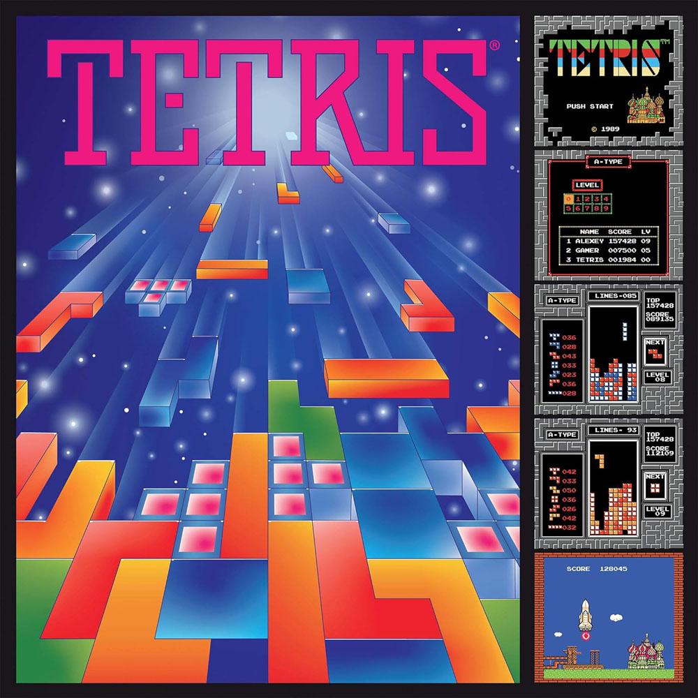 Tetris Gaming Poster 750-Piece Jigsaw Puzzle for $9.50