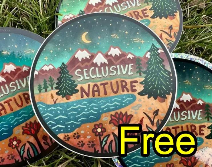 Free Introvert Sticker by Seclusive Nature