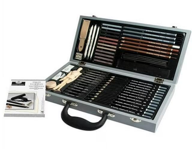 Royal and Langnickel Wooden Box Sketching Art Set $10.30