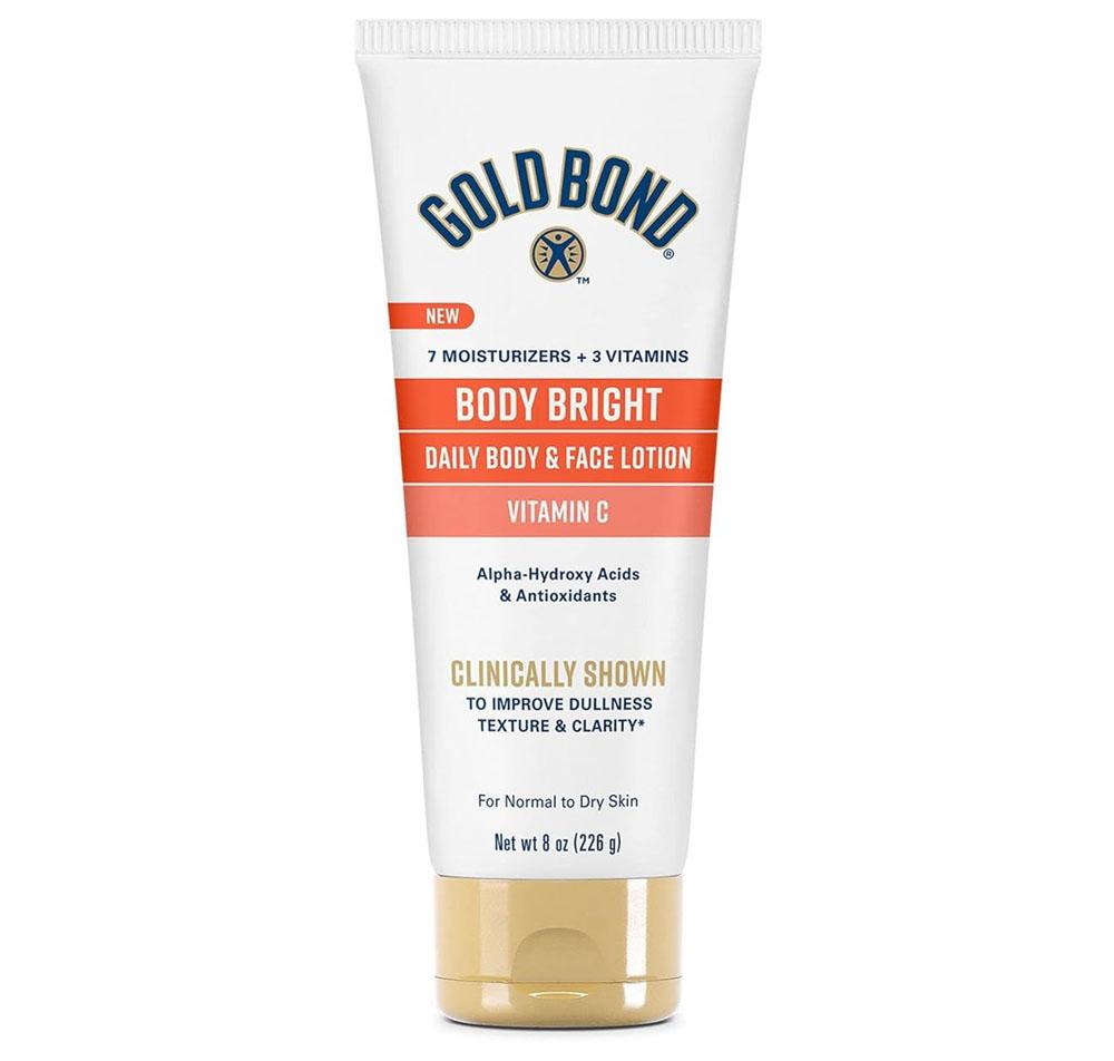 Gold Bond Body Bright Body and Face Lotion for $2.50