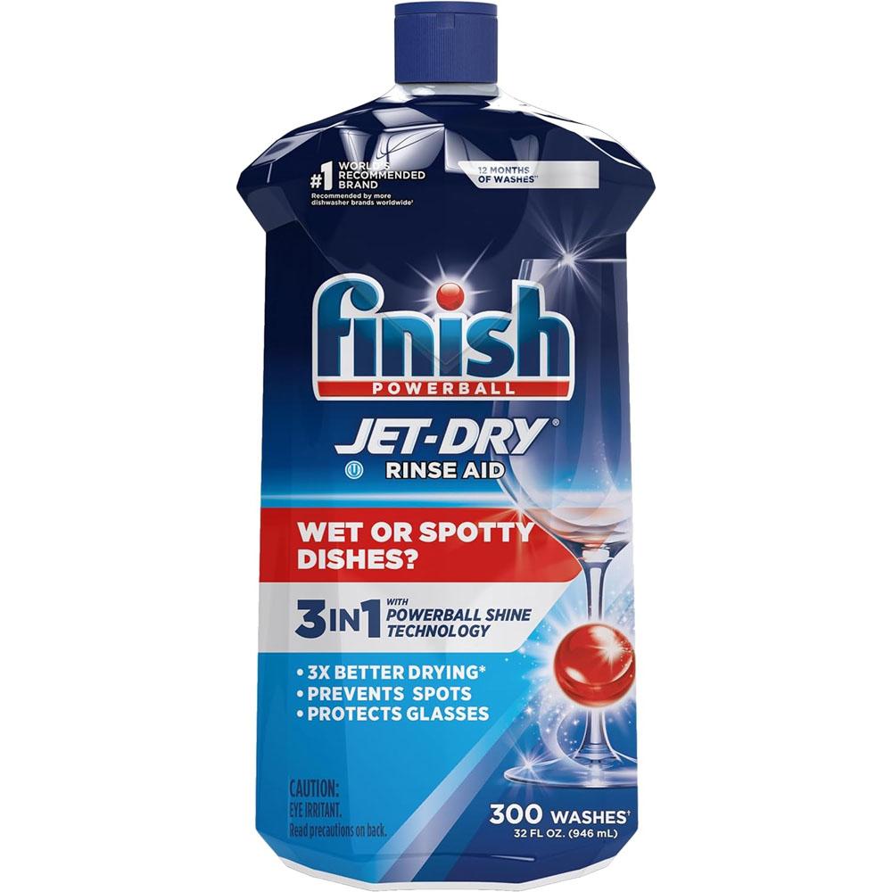 Finish Jet-Dry Liquid Rinse Aid 32oz for $6.25