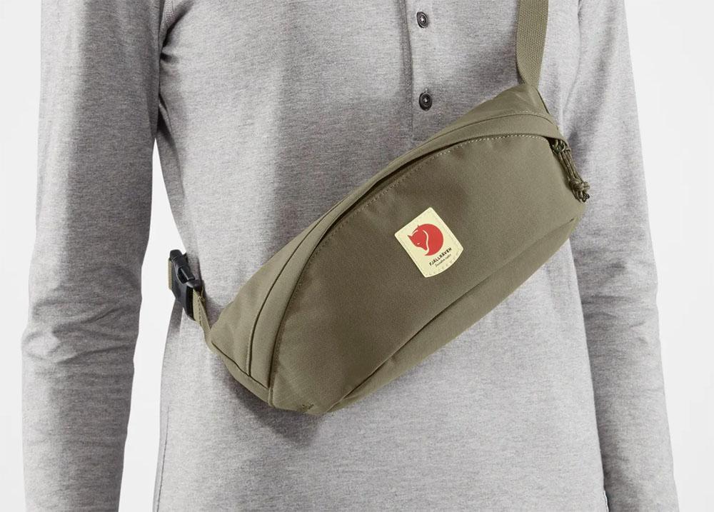 Fjallraven Medium Ulvo Recycled Nylon Belt Bag for $24.97