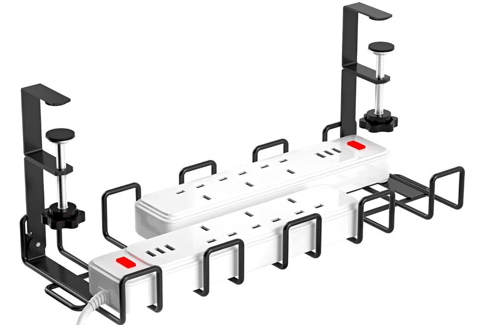 Spacecare Under Desk Cable Management Tray for $8.99