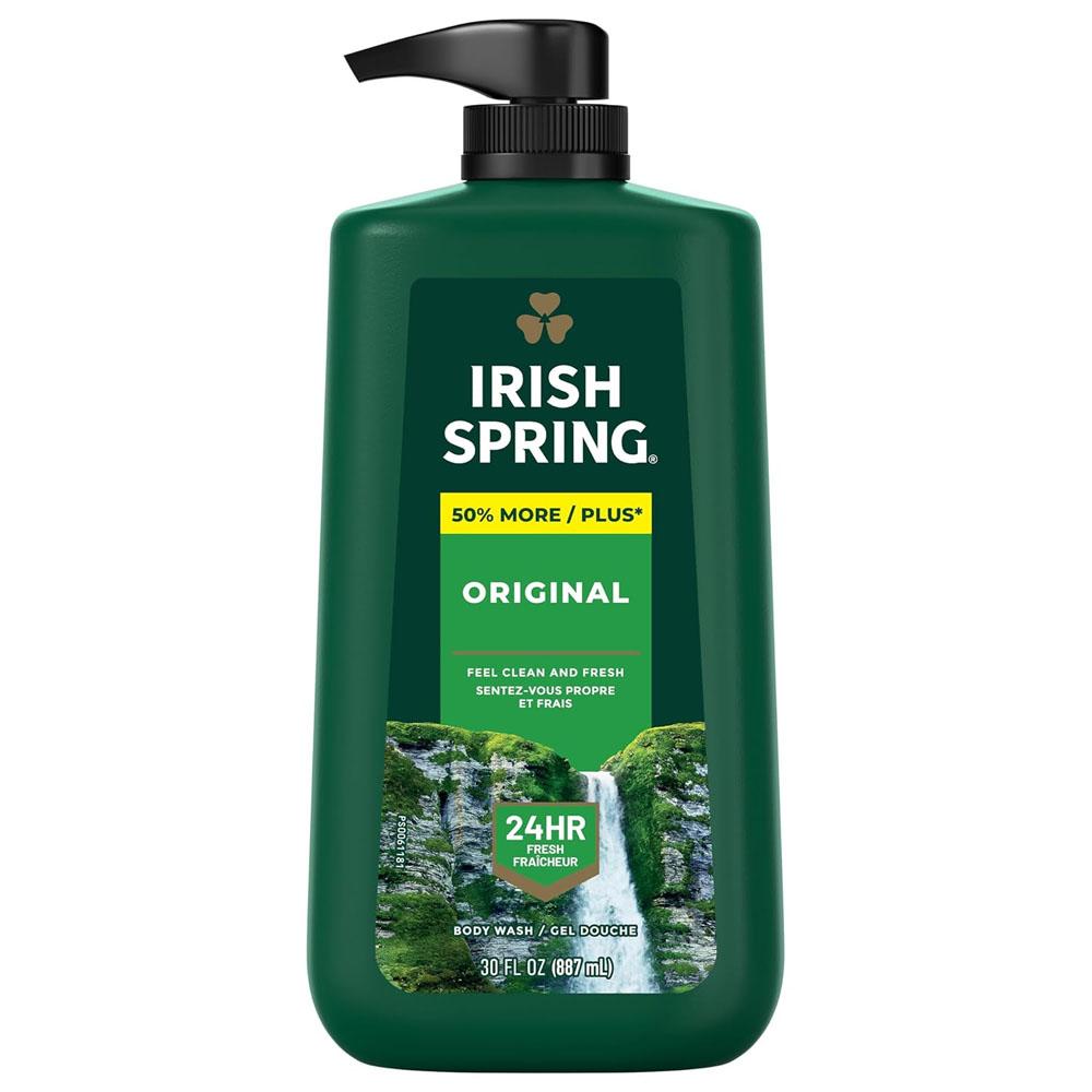 Irish Spring Original Mens Body Wash with Pump for $4.14