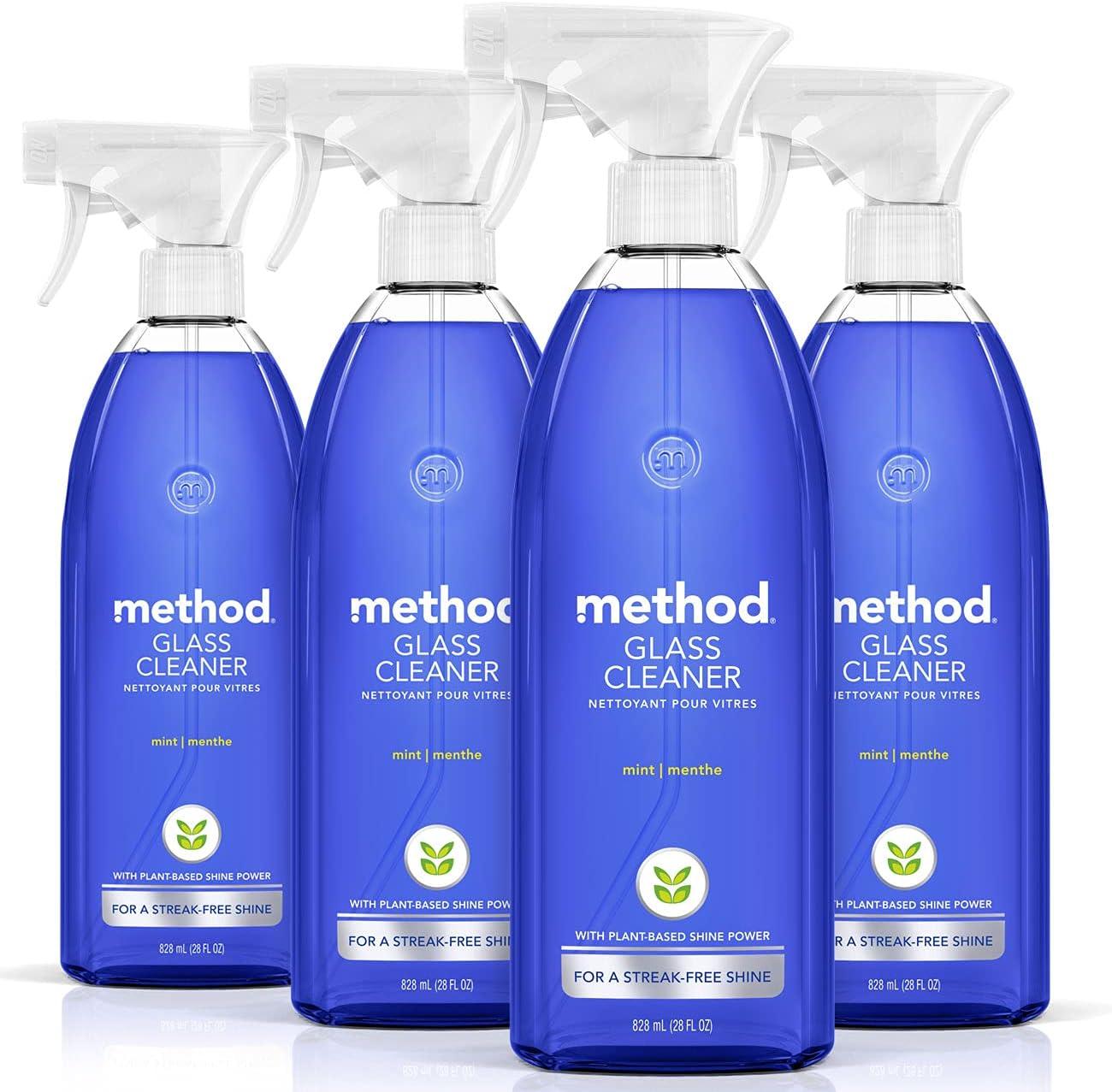 Method Glass Cleaner Sprays Mint 4 Pack for $7.72