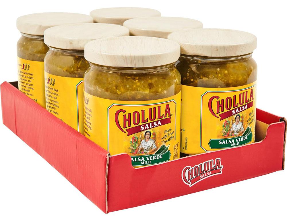 Cholula Salsa Verde Mild Heat 6 Pack Deals