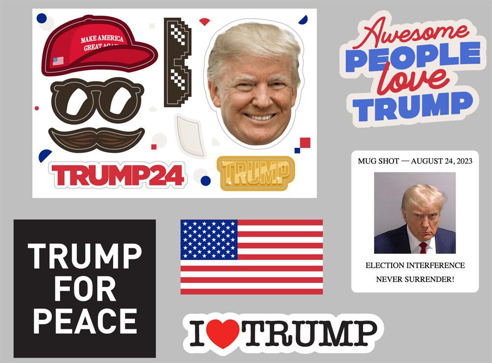 Free Trump Sticker Pack