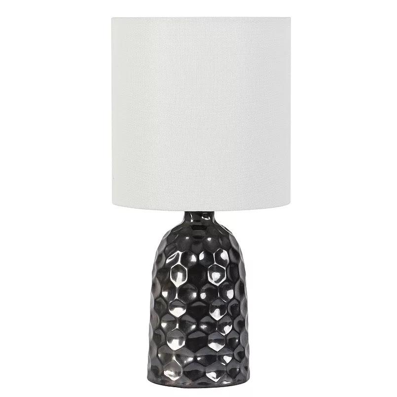 Ceramic Dark Brown Accent Table Lamp for $5.99