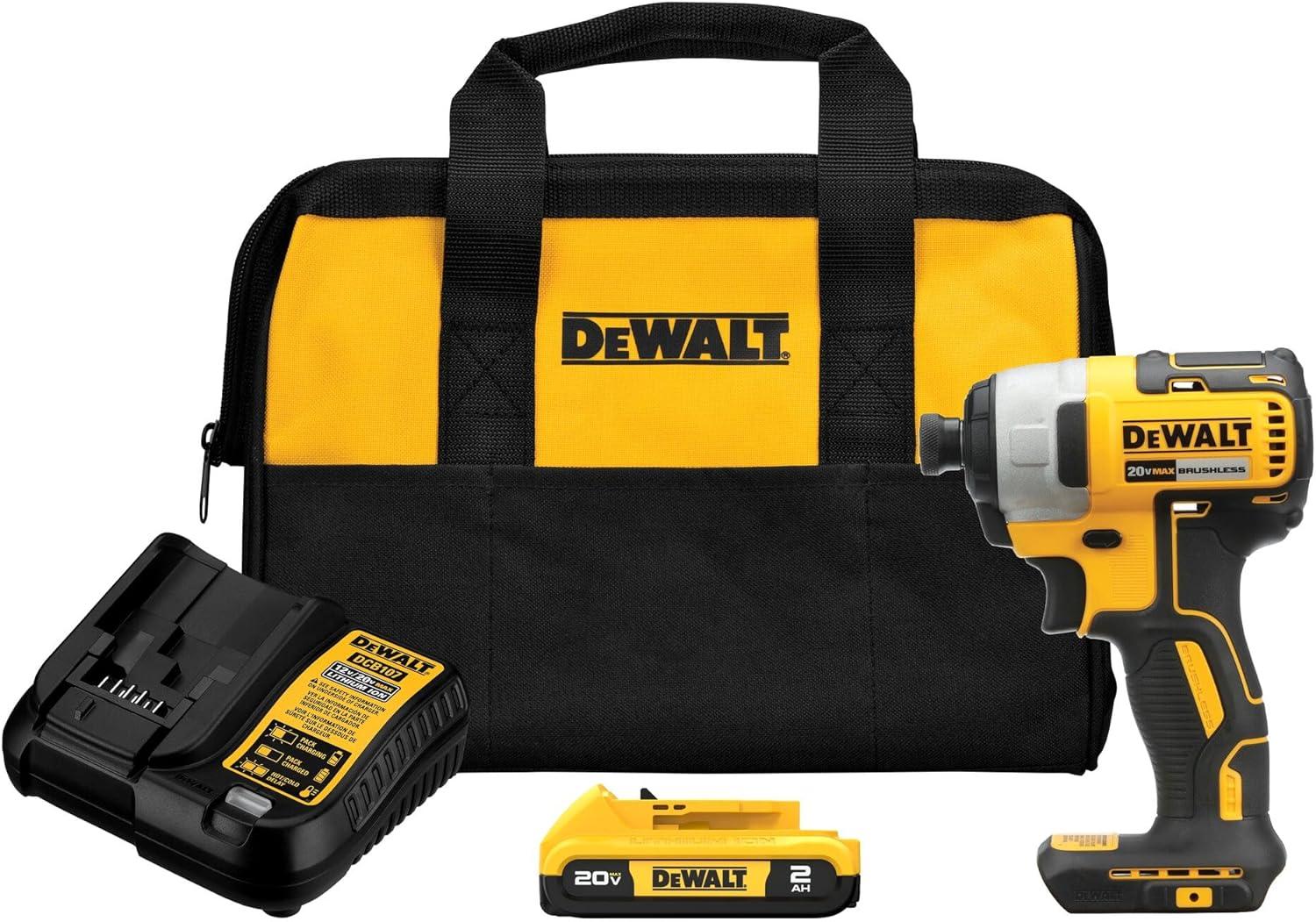 Dewalt 20V MAX Impact Driver with Battery Charger for $89.05 Shipped