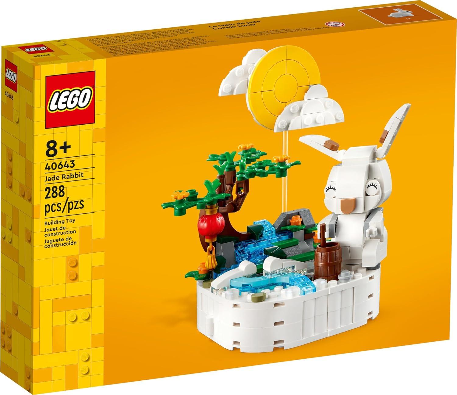 LEGO Jade Rabbit Building Toy Set 40643 for $11.99