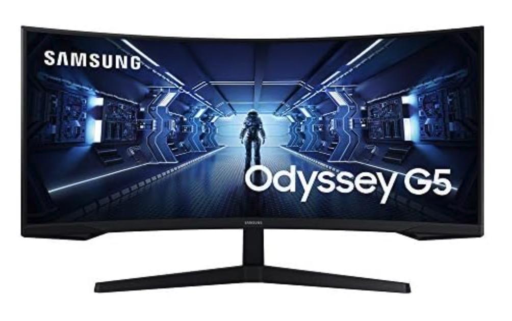 34in Samsung Odyssey G55T Curved Gaming Monitor for $229.99