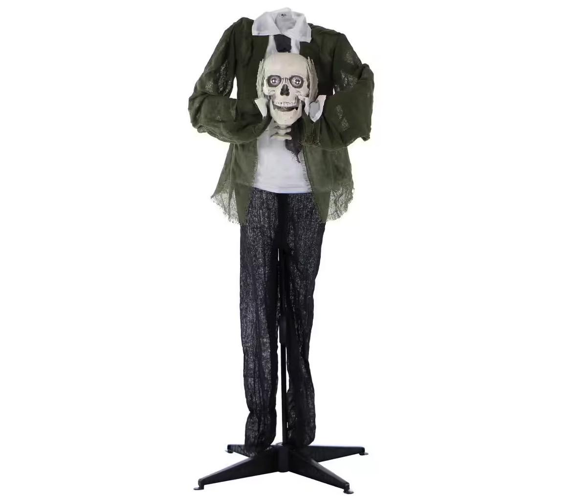 Haunted Hill Farm Animatronic Headless Man Halloween Prop for $29.99 Shipped