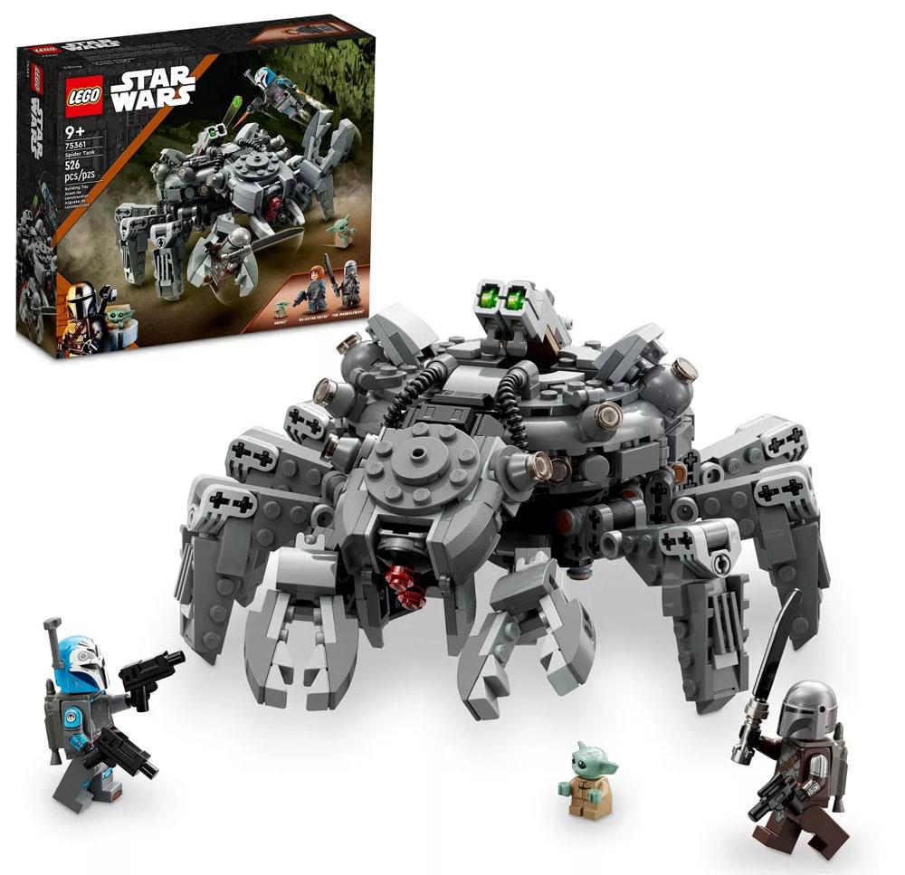 Lego Star Wars The Mandalorian Spider Tank Building Toy Set 75361 for $31.99