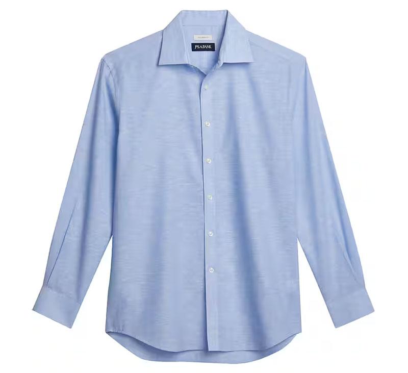 Jos A Bank Tailored Fit Light Blue XL Shirt for $14.99 Shipped