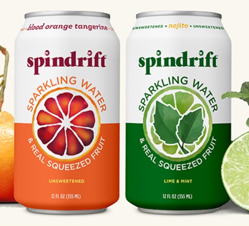 Free Can of Spindrift Sparkling Water with Alexa