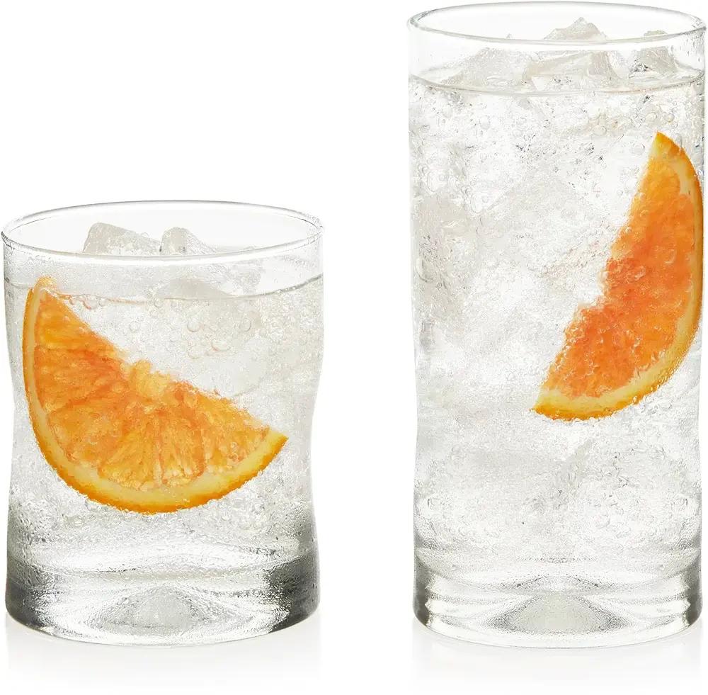 Libbey Impressions 16-Piece Tumbler and Rocks Glass Set for $17.99