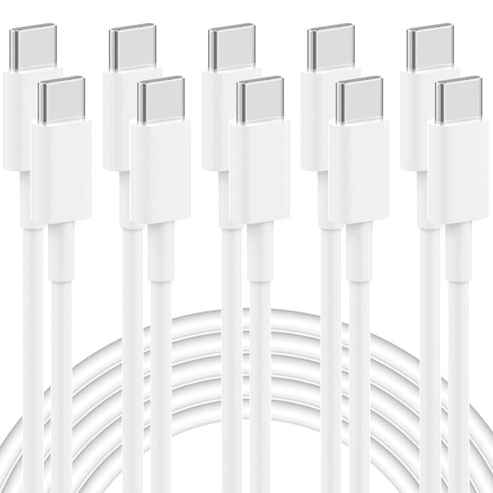 IWTKenw 60W USB-C to USB-C Charging Cable 5 Pack for $3.96