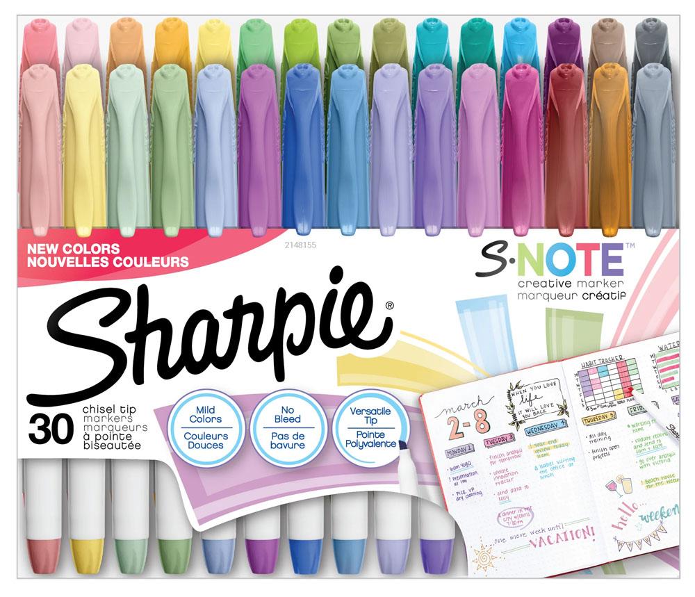 Sharpie S-Note Creative Highlight Markers 30 Pack for $10.66