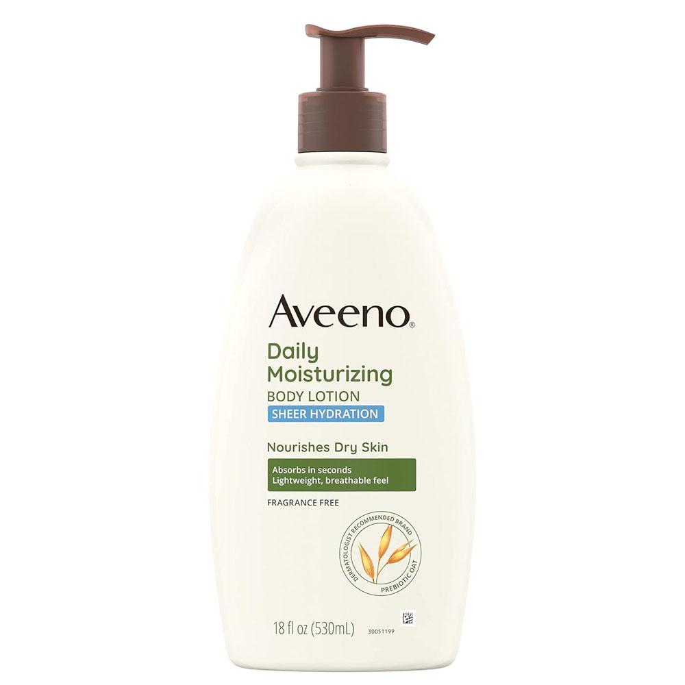 Aveeno Sheer Hydration Daily Moisturizer 18oz for $5.56