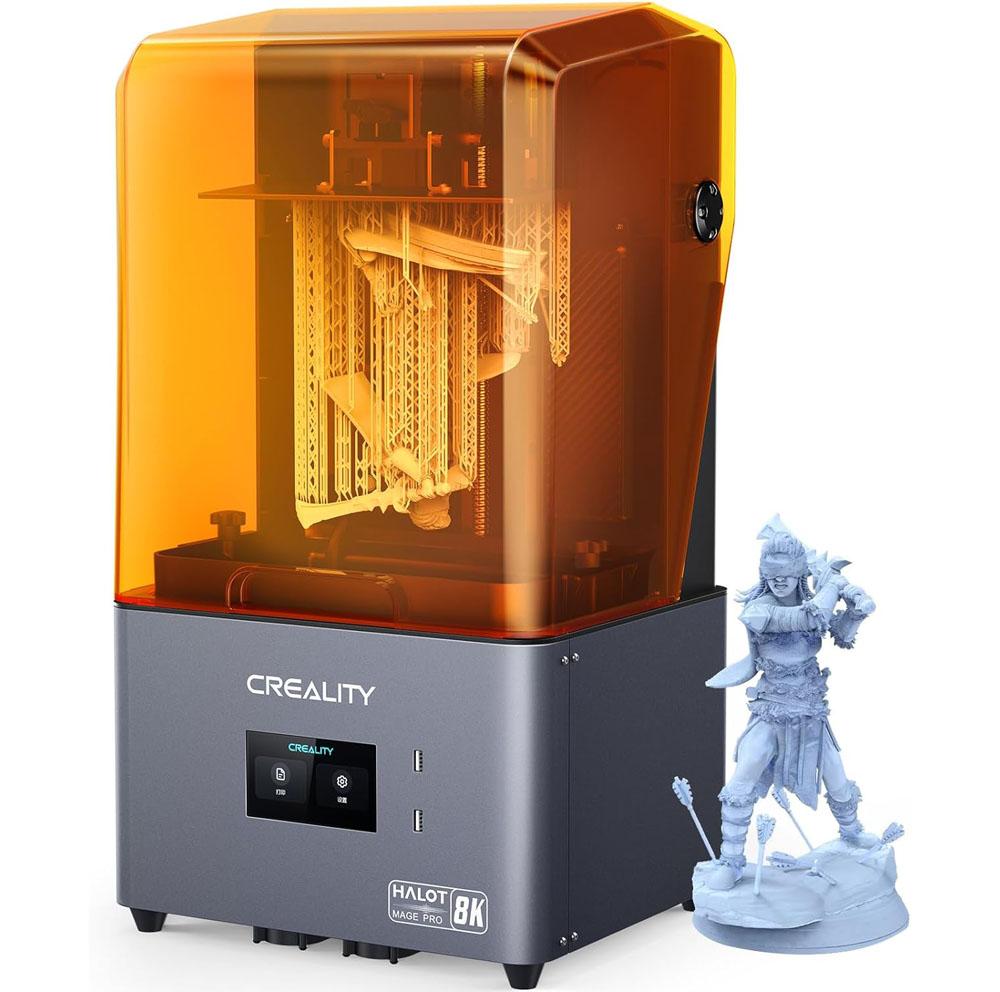 Creality Halot Mage Pro 8K Resin 3D Printer for $251.40 Shipped