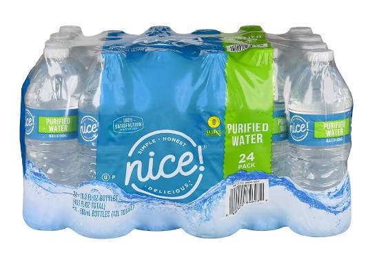 Nice Purified Water 144 Pack for $12.82